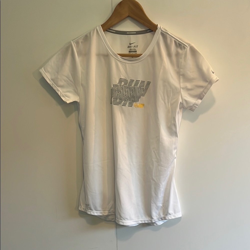 Nike White Graphic Tee